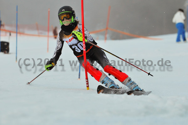 Bayerische SchŸlermeisterschaft Slalom 2011