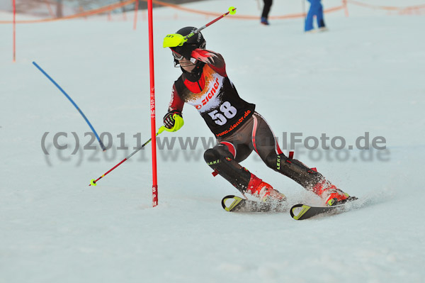 Bayerische SchŸlermeisterschaft Slalom 2011