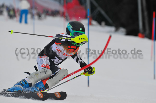 Bayerische SchŸlermeisterschaft Slalom 2011