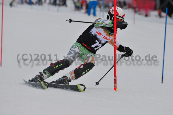 Bayerische SchŸlermeisterschaft Slalom 2011