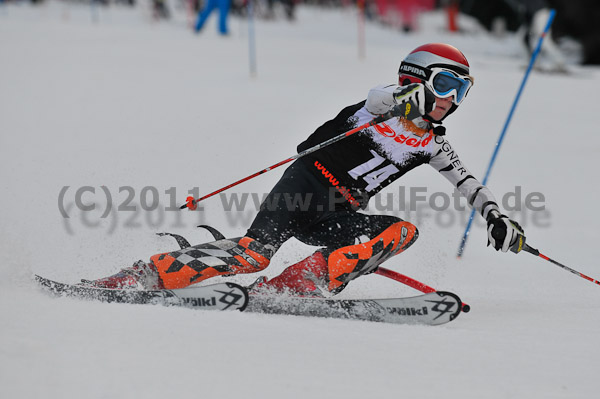 Bayerische SchŸlermeisterschaft Slalom 2011