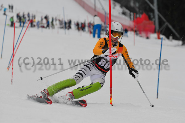 Bayerische SchŸlermeisterschaft Slalom 2011