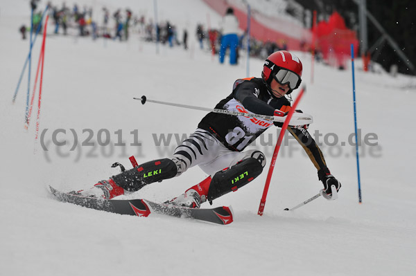 Bayerische SchŸlermeisterschaft Slalom 2011