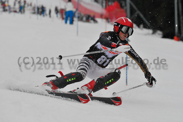 Bayerische SchŸlermeisterschaft Slalom 2011