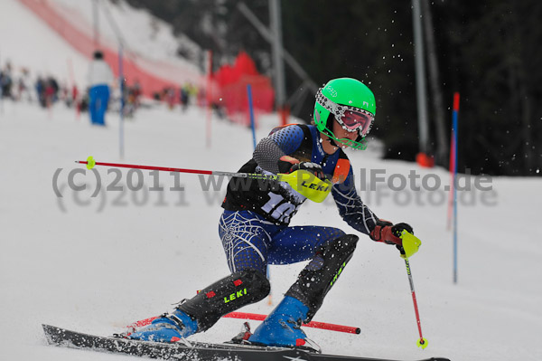 Bayerische SchŸlermeisterschaft Slalom 2011