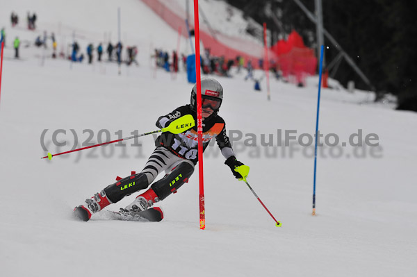 Bayerische SchŸlermeisterschaft Slalom 2011