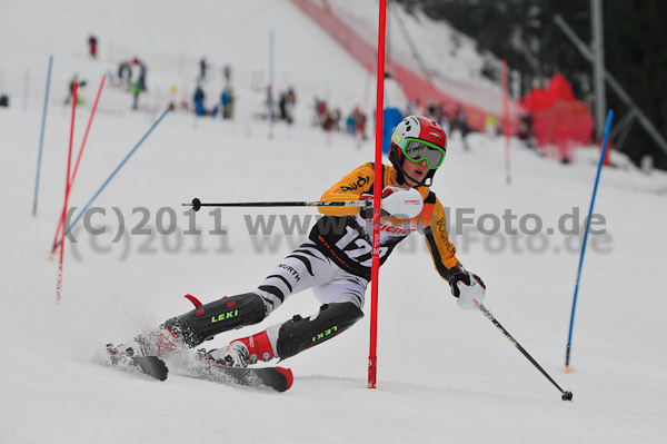 Bayerische SchŸlermeisterschaft Slalom 2011