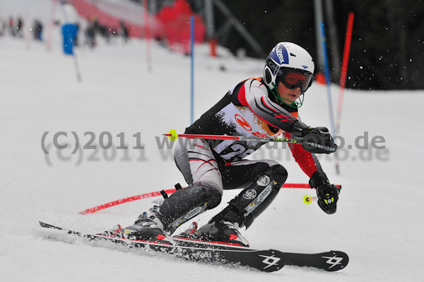 Bayerische SchŸlermeisterschaft Slalom 2011