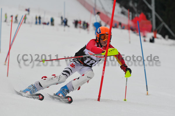 Bayerische SchŸlermeisterschaft Slalom 2011