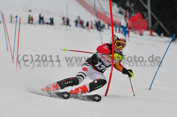 Bayerische SchŸlermeisterschaft Slalom 2011