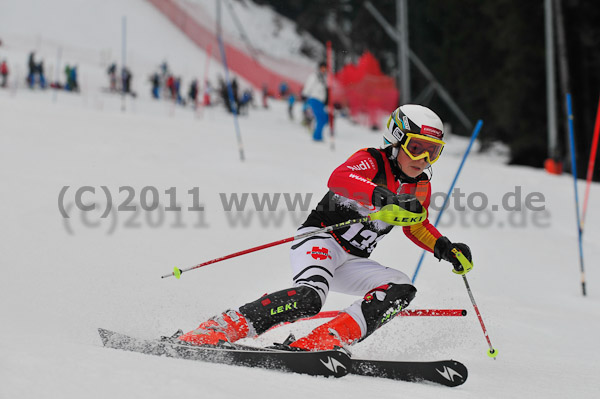 Bayerische SchŸlermeisterschaft Slalom 2011