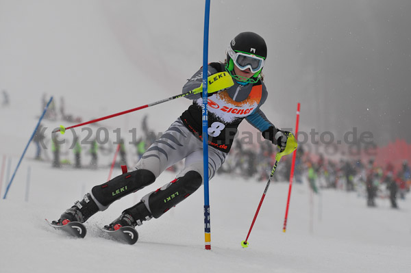 Bayerische SchŸlermeisterschaft Slalom 2011