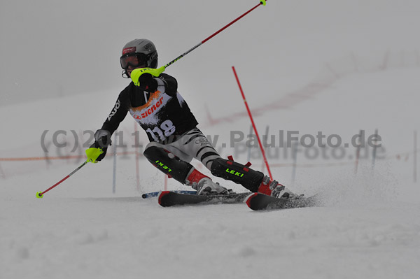 Bayerische SchŸlermeisterschaft Slalom 2011