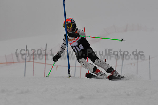 Bayerische SchŸlermeisterschaft Slalom 2011