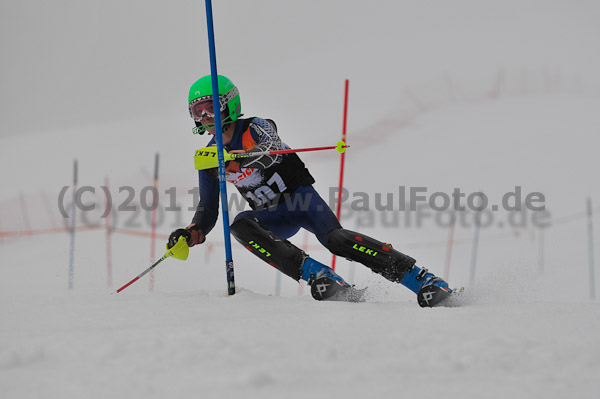 Bayerische SchŸlermeisterschaft Slalom 2011