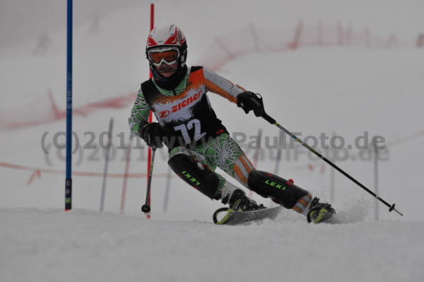 Bayerische SchŸlermeisterschaft Slalom 2011