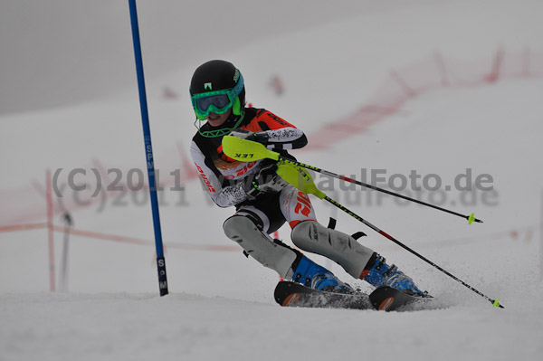 Bayerische SchŸlermeisterschaft Slalom 2011