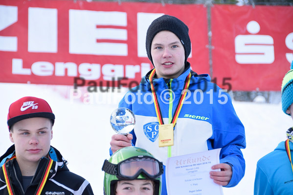 3.. DSV Schülercup U14 2015