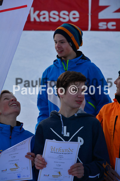 DSV Schülercup U14 2015