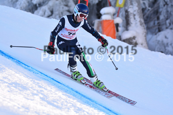 NJC Rennen Herren SK Super-G 2015