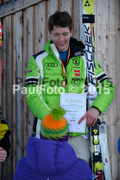 NJC Rennen Herren SK Super-G 2015