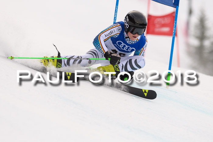 Bayerische Schülermeisterschaft Alpin Riesenslalom 27.01.2018