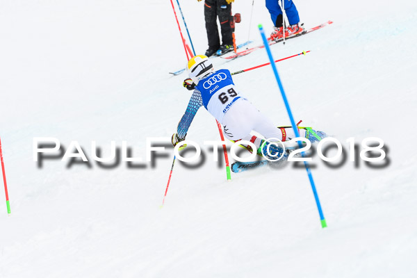 Bayerische Schülermeisterschaft Slalom 28.01.2018