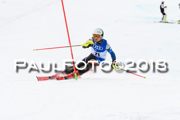 Bayerische Schülermeisterschaft Slalom 28.01.2018