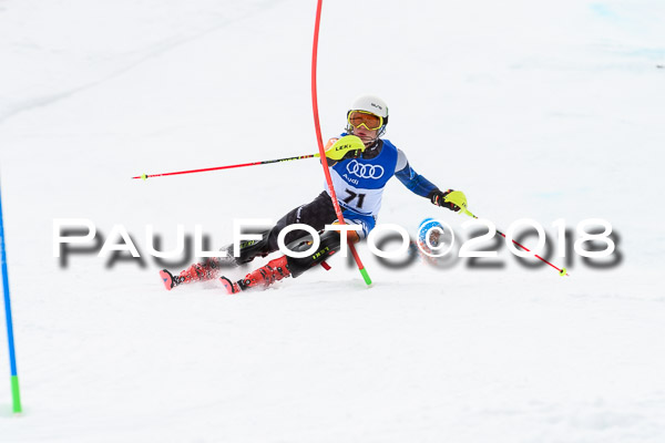 Bayerische Schülermeisterschaft Slalom 28.01.2018