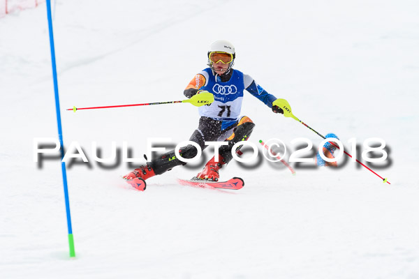 Bayerische Schülermeisterschaft Slalom 28.01.2018