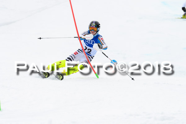 Bayerische Schülermeisterschaft Slalom 28.01.2018