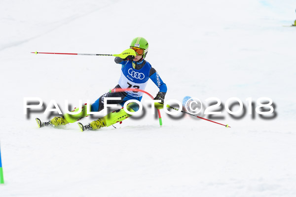 Bayerische Schülermeisterschaft Slalom 28.01.2018