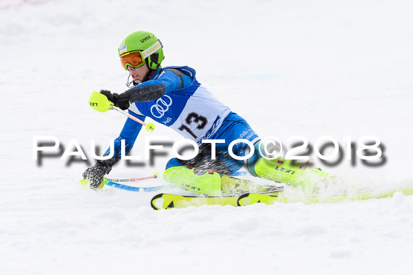 Bayerische Schülermeisterschaft Slalom 28.01.2018