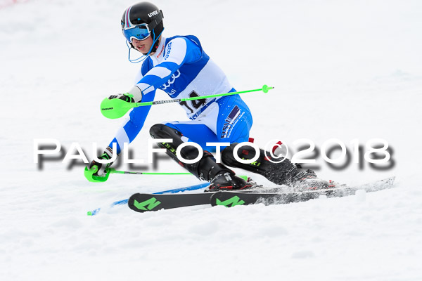 Bayerische Schülermeisterschaft Slalom 28.01.2018