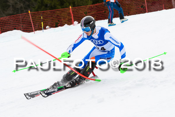 Bayerische Schülermeisterschaft Slalom 28.01.2018