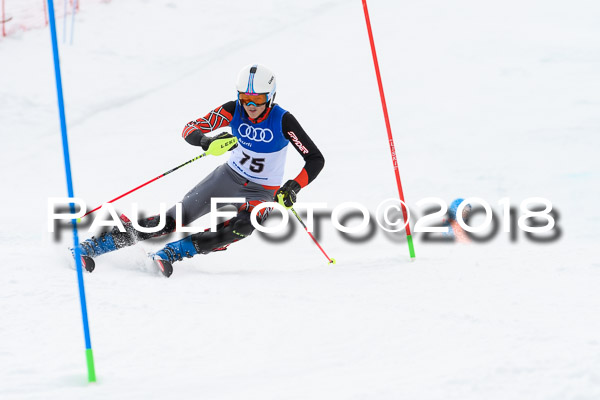 Bayerische Schülermeisterschaft Slalom 28.01.2018