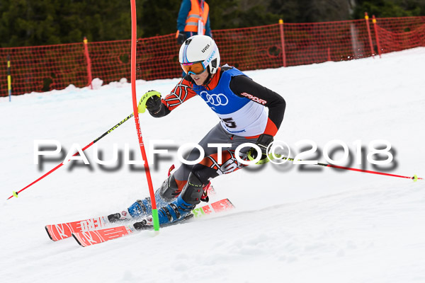 Bayerische Schülermeisterschaft Slalom 28.01.2018