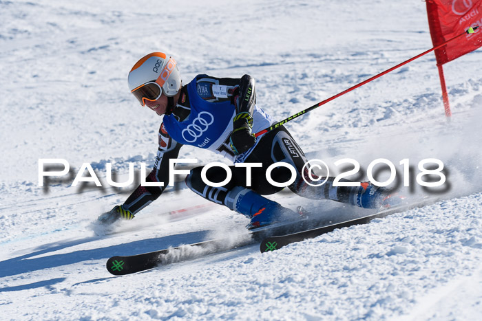 FIS Riesenslalom, Damen + Herren, Oberjoch, Bay. Jugendmeisterschaft, 14.02.2018