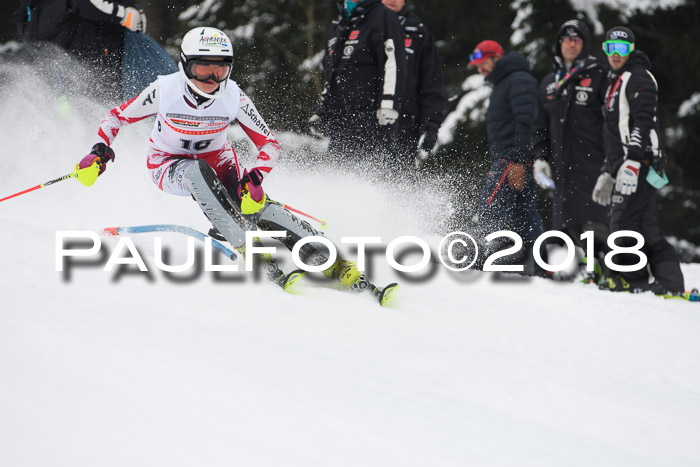 FIS Slalom Damen + Herren 23.02.2018