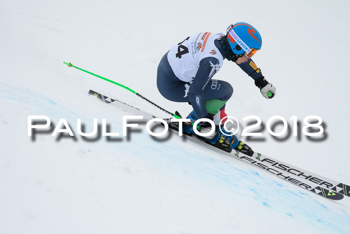 DSV Schülercup Finale Super-G, Dt. Schülermeisterschaft 01.03.2018