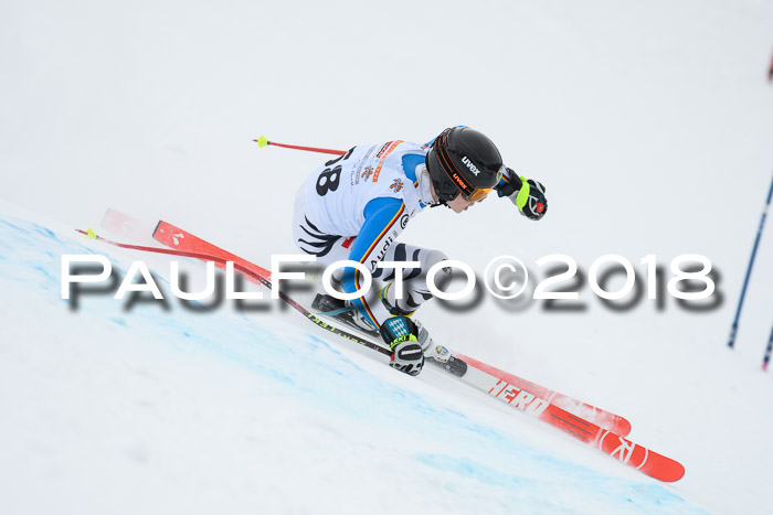 DSV Schülercup Finale Super-G, Dt. Schülermeisterschaft 01.03.2018