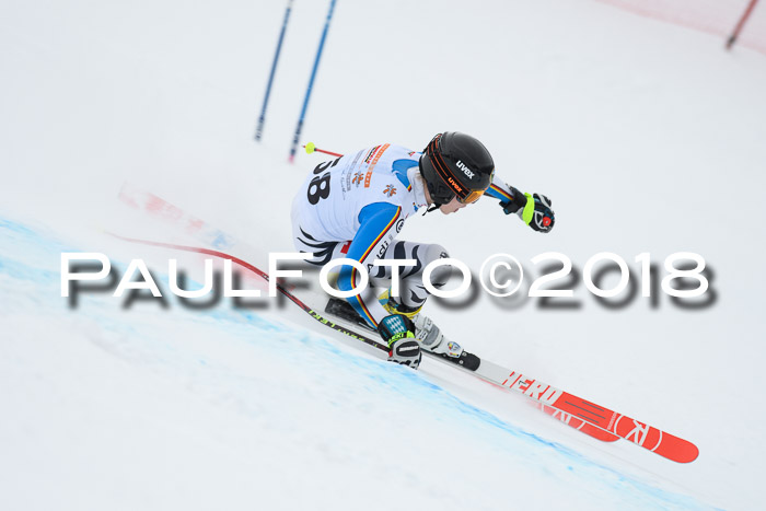 DSV Schülercup Finale Super-G, Dt. Schülermeisterschaft 01.03.2018