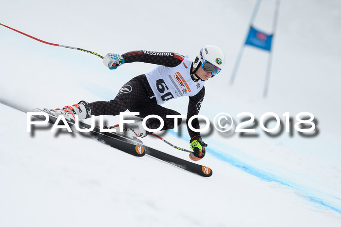 DSV Schülercup Finale Super-G, Dt. Schülermeisterschaft 01.03.2018