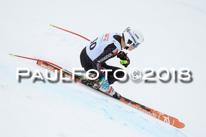 DSV Schülercup Finale Super-G, Dt. Schülermeisterschaft 01.03.2018