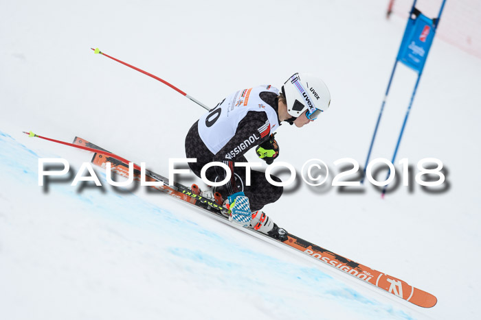 DSV Schülercup Finale Super-G, Dt. Schülermeisterschaft 01.03.2018