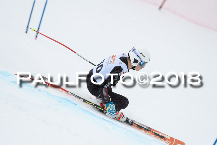 DSV Schülercup Finale Super-G, Dt. Schülermeisterschaft 01.03.2018