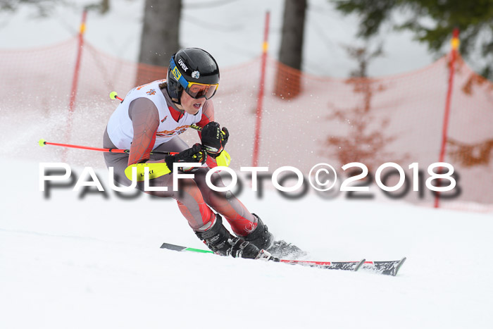 Dt. Schülercup U16 Finale, Riesenslalom, 03.03.2018