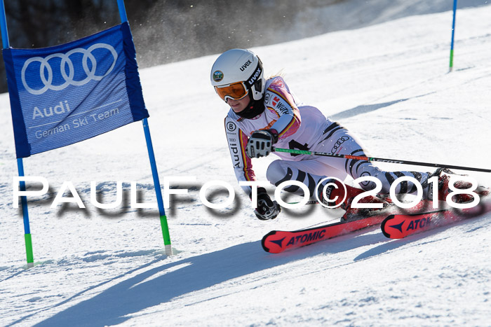 Dt. Schülercup U16 Finale,Parallelslalom, 04.03.2018, Siegerehrungen DSC gesamt