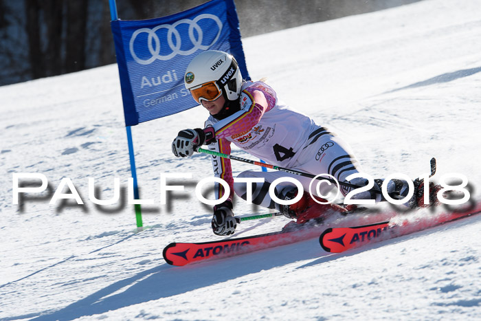 Dt. Schülercup U16 Finale,Parallelslalom, 04.03.2018, Siegerehrungen DSC gesamt