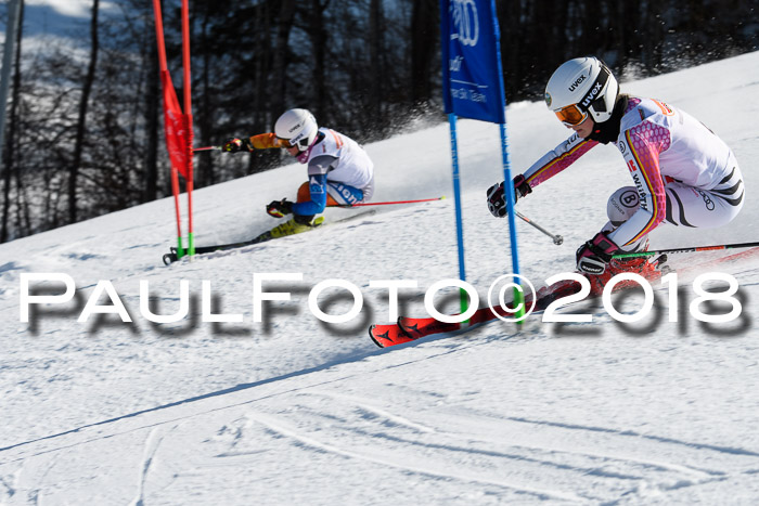 Dt. Schülercup U16 Finale,Parallelslalom, 04.03.2018, Siegerehrungen DSC gesamt